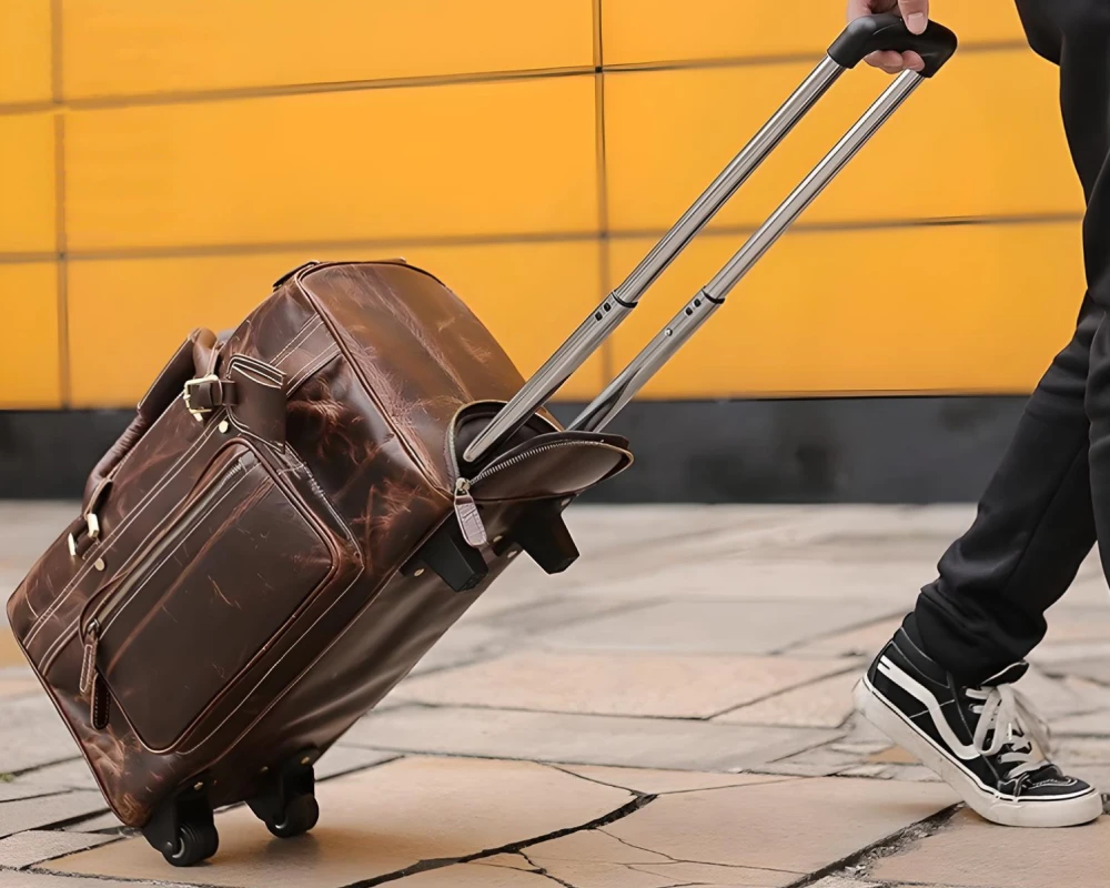 luggage trolley cart
